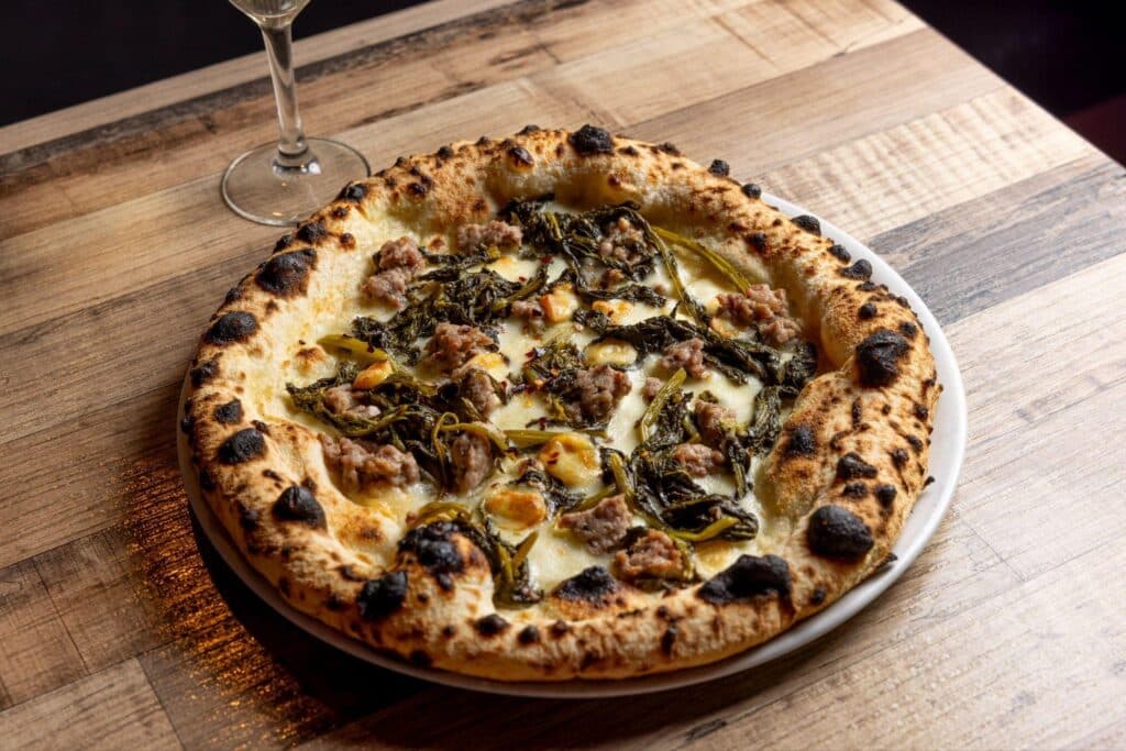 what is wood fired pizza