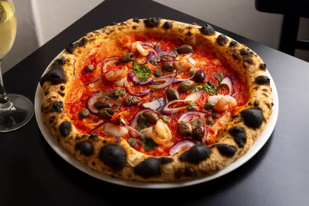 Aperitivo GAMBERI pizza